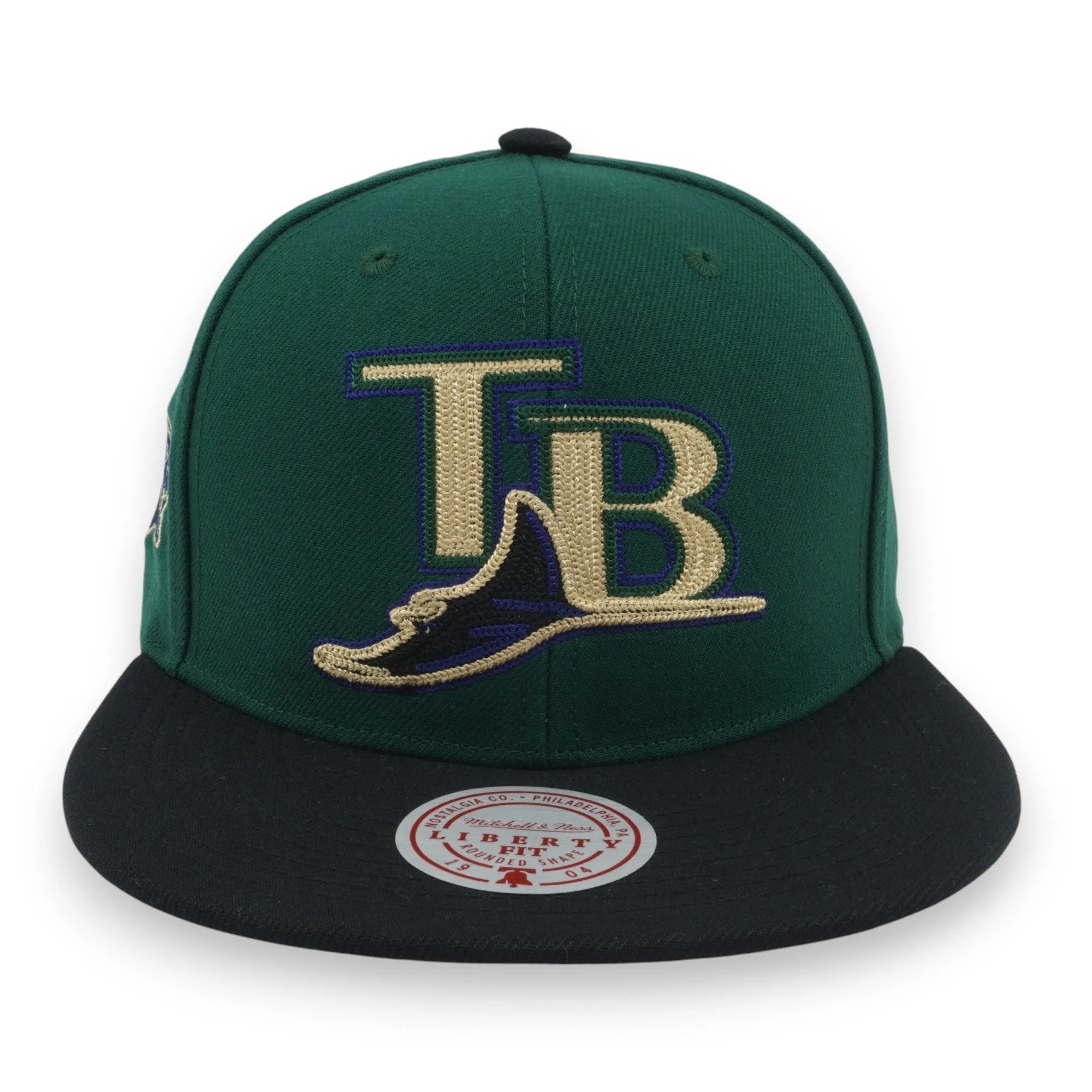 Men's Mitchell & Ness MLB Jump Off Snapback Coop Rays - Green sold by Zulily product image thumbnail 2