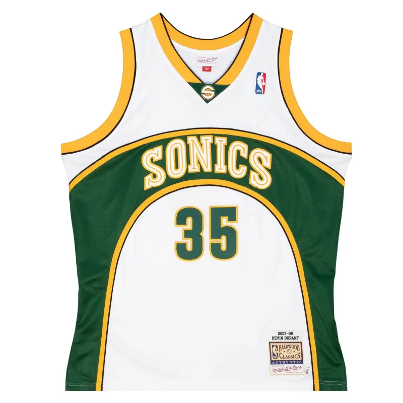 Mitchell & Ness NBA Authentic Jersey Seattle Supersonics 07 Kevin Durant sold by Zulily