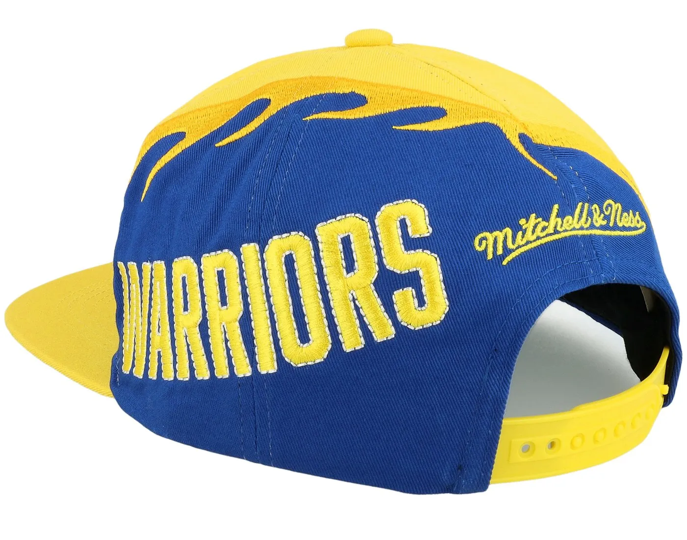 Men's Mitchell & Ness NBA Spiral Deadstock Snapback Hwc Warriors - Yellow sold by Zulily product image thumbnail 3