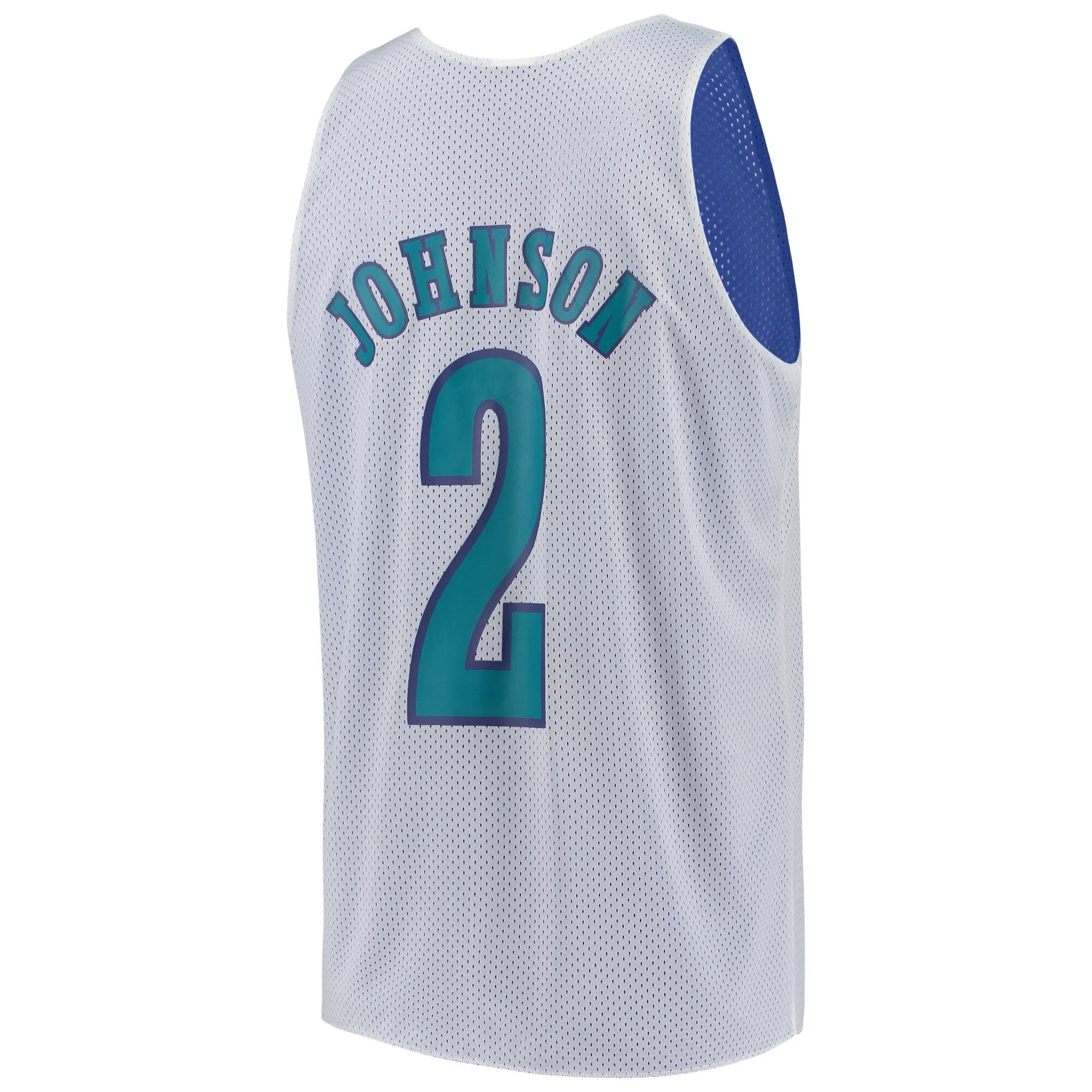 Men's Mitchell & Ness Reversible Mesh Tank Hornets Larry Johnson sold by Zulily product image thumbnail 3