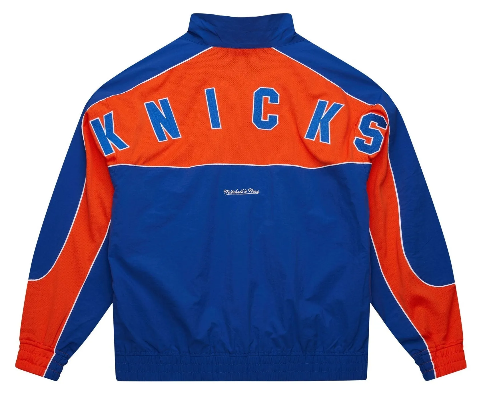 Men's Mitchell & Ness Mesh Nylon Jacket Knicks sold by Zulily product image thumbnail 2