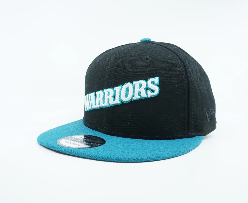 Men's New Era NBA Gsw Warriors Logo Warriors Turquoise 950 Snapback made by New Era