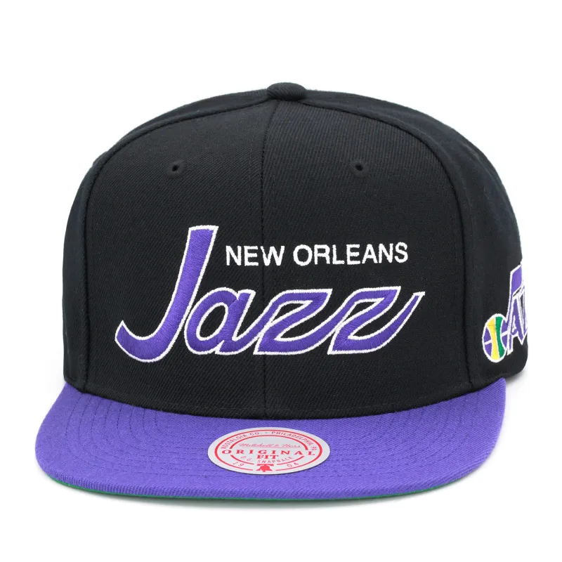 Men's Mitchell & Ness NBA Team Script 2.0 Snapback Hwc Jazz sold by Zulily