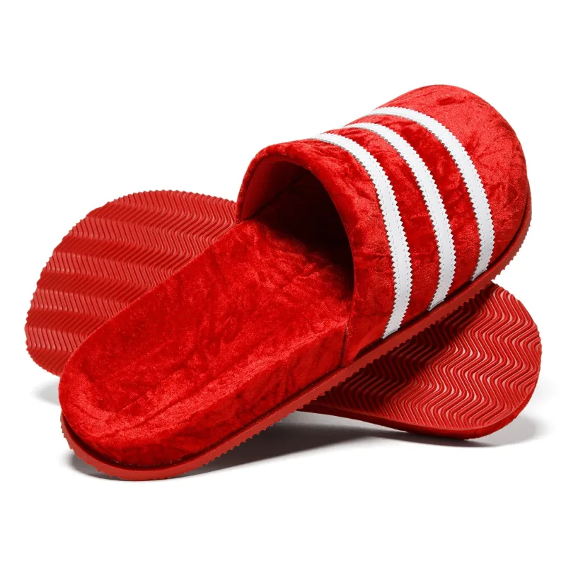 Men's adidas Adimule Slide 'Red Velvet' sold by Zulily