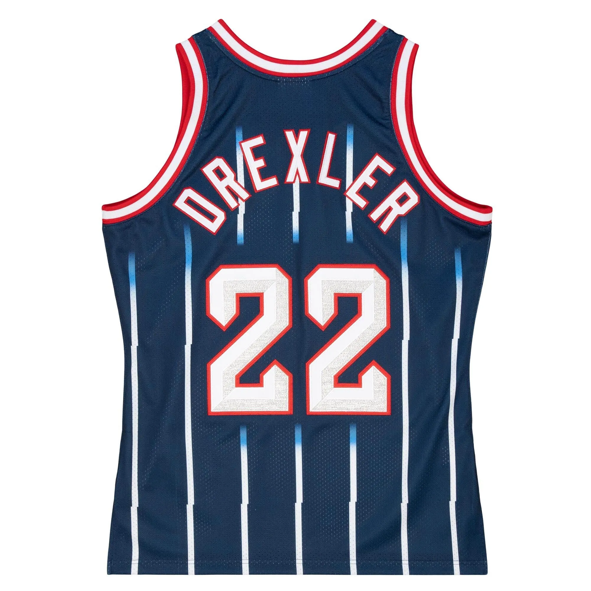 Mitchell & Ness NBA Authentic Road Jersey Houston Rockets 96 Clyde Drexler sold by Zulily product image thumbnail 2