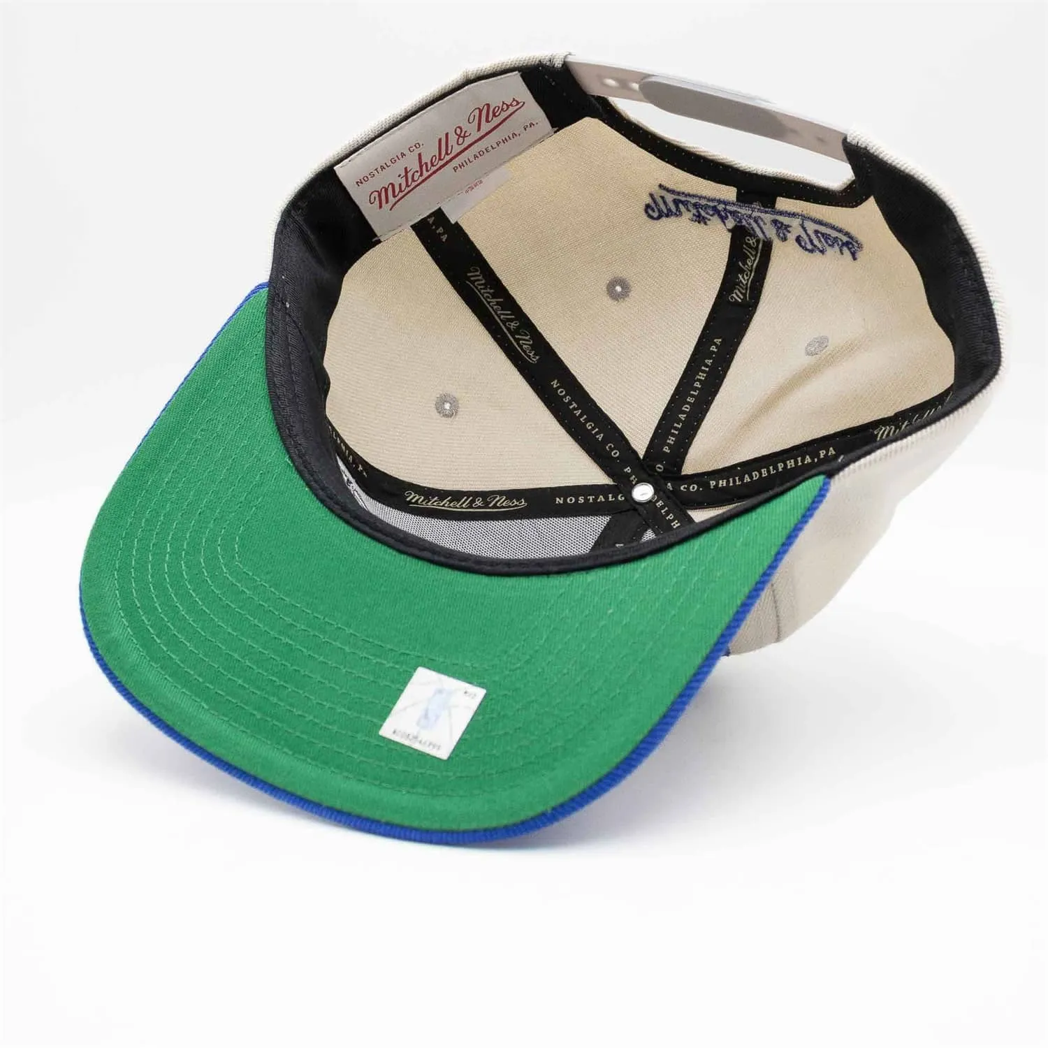 Men's Mitchell & Ness NBA Pop Panel Snapback Hwc Magic - Off White-Navy sold by Zulily product image thumbnail 5