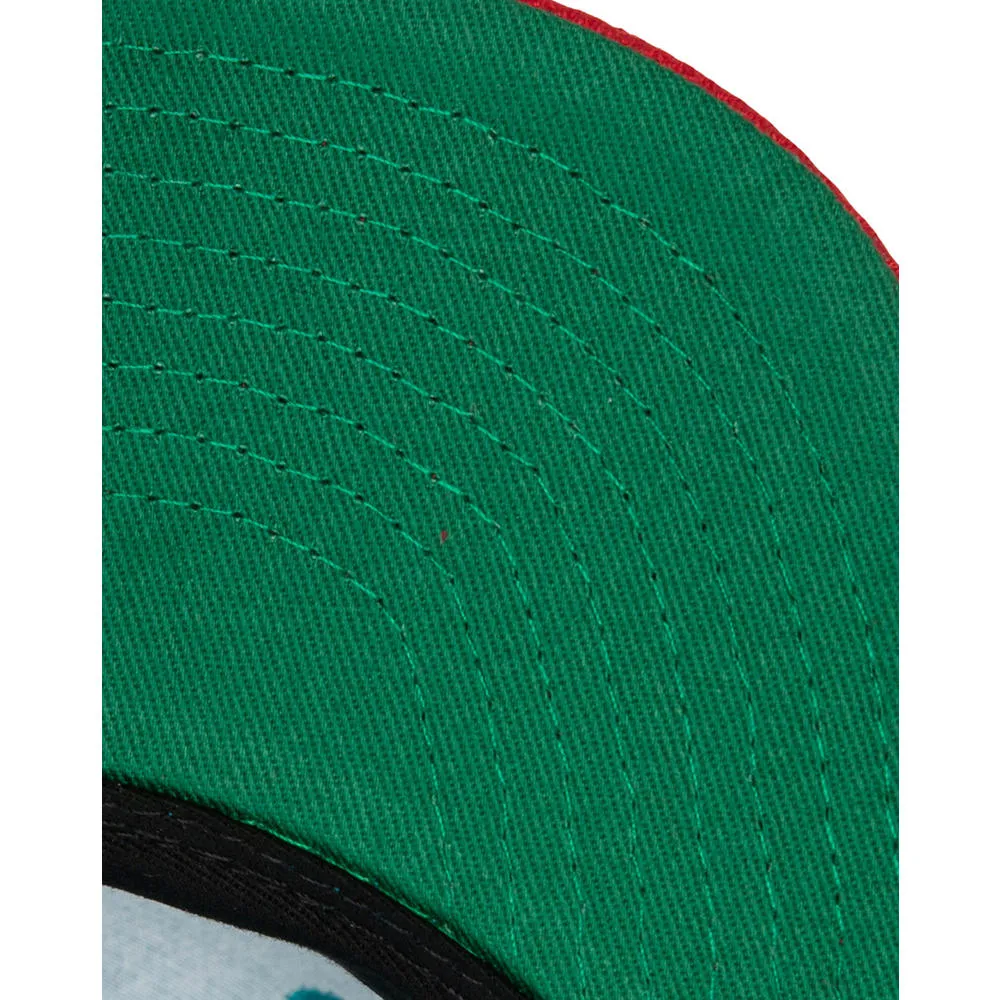 Men's Mitchell & Ness NBA Rear Script Deadstock Snapback Hwc Pistons - Teal sold by Zulily product image thumbnail 3