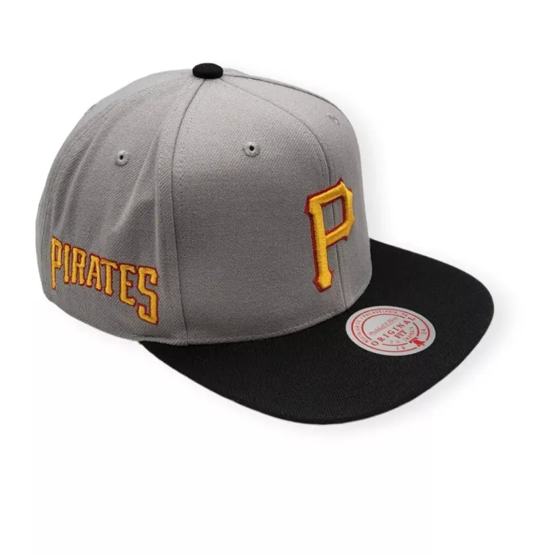 Men's Mitchell & Ness MLB Away Snapback Coop Pirates made by Mitchell & Ness