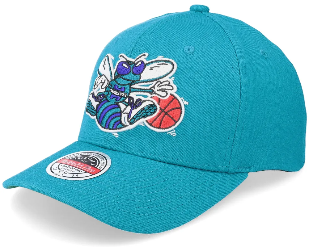 Men's Mitchell & Ness NBA Team Ground 2.0 Stretch Snapback Hwc Hornets sold by Zulily