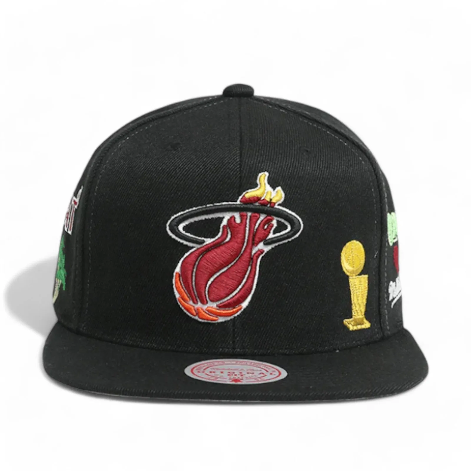 Men's Mitchell & Ness NBA Hyperlocal Snapback Hwc Heat - Black sold by Zulily product image thumbnail 2