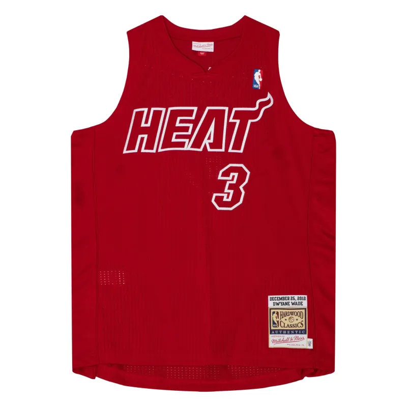 Mitchell & Ness NBA Christmas Day Jersey Miami Heat 2012 Dwyane Wade sold by Zulily