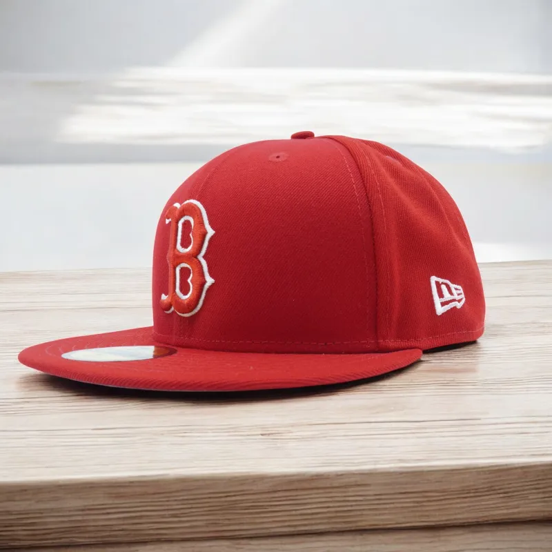 Men's New Era MLB Boston Red Sox 5950 Fitted 'World Series 07' - Red sold by Zulily