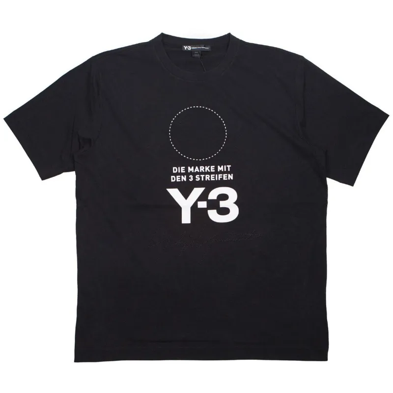 Men's adidas Y-3 Stacked Short Sleeve Tee sold by Zulily