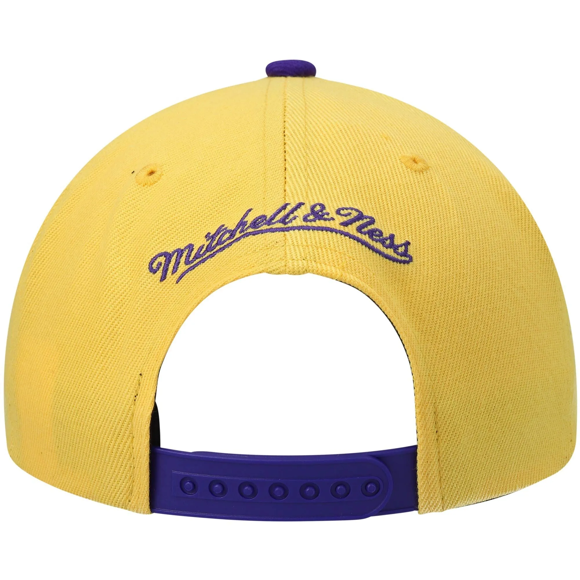 Men's Mitchell & Ness NBA La Lakers Sharktooth Snapback sold by Zulily product image thumbnail 4