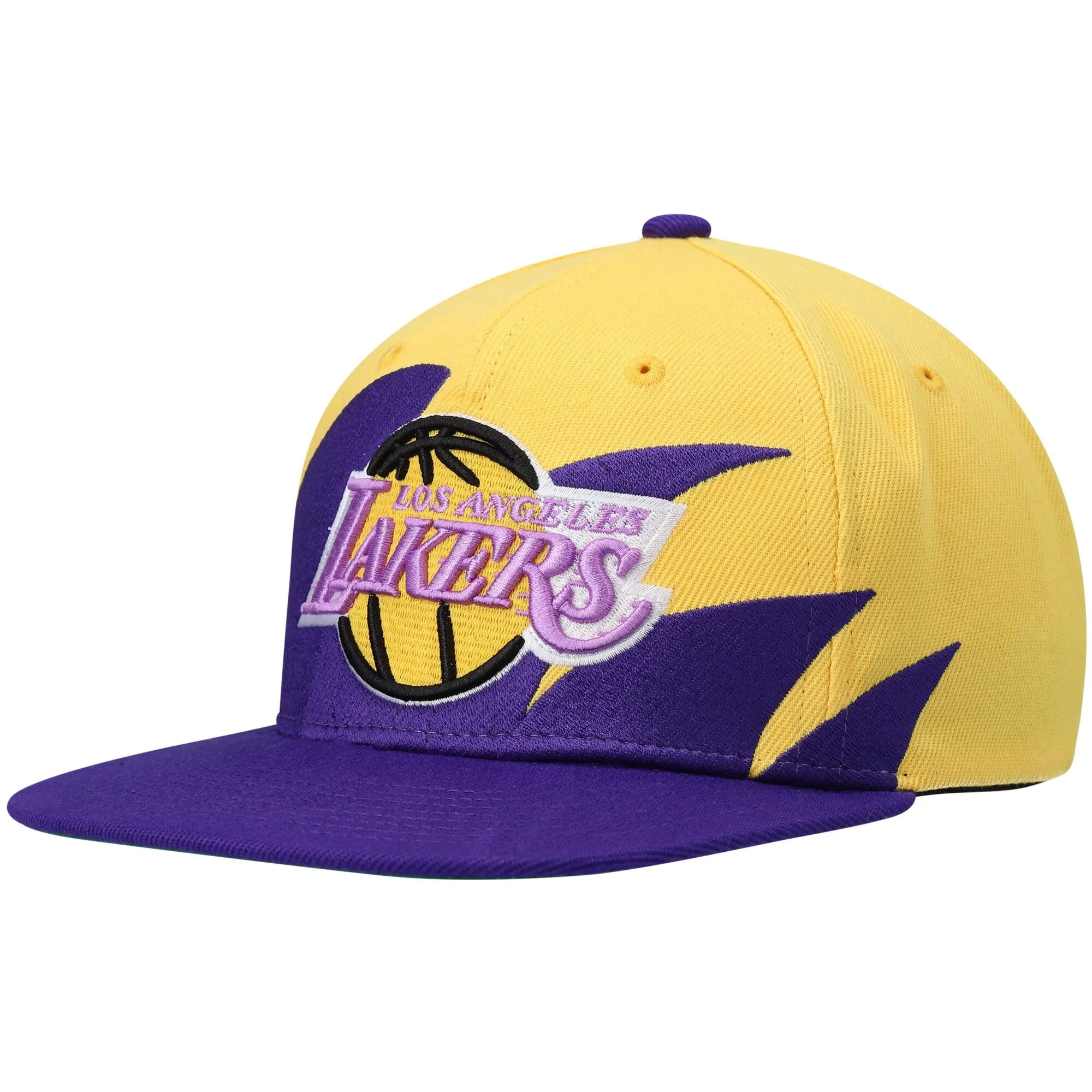 Men's Mitchell & Ness NBA La Lakers Sharktooth Snapback sold by Zulily