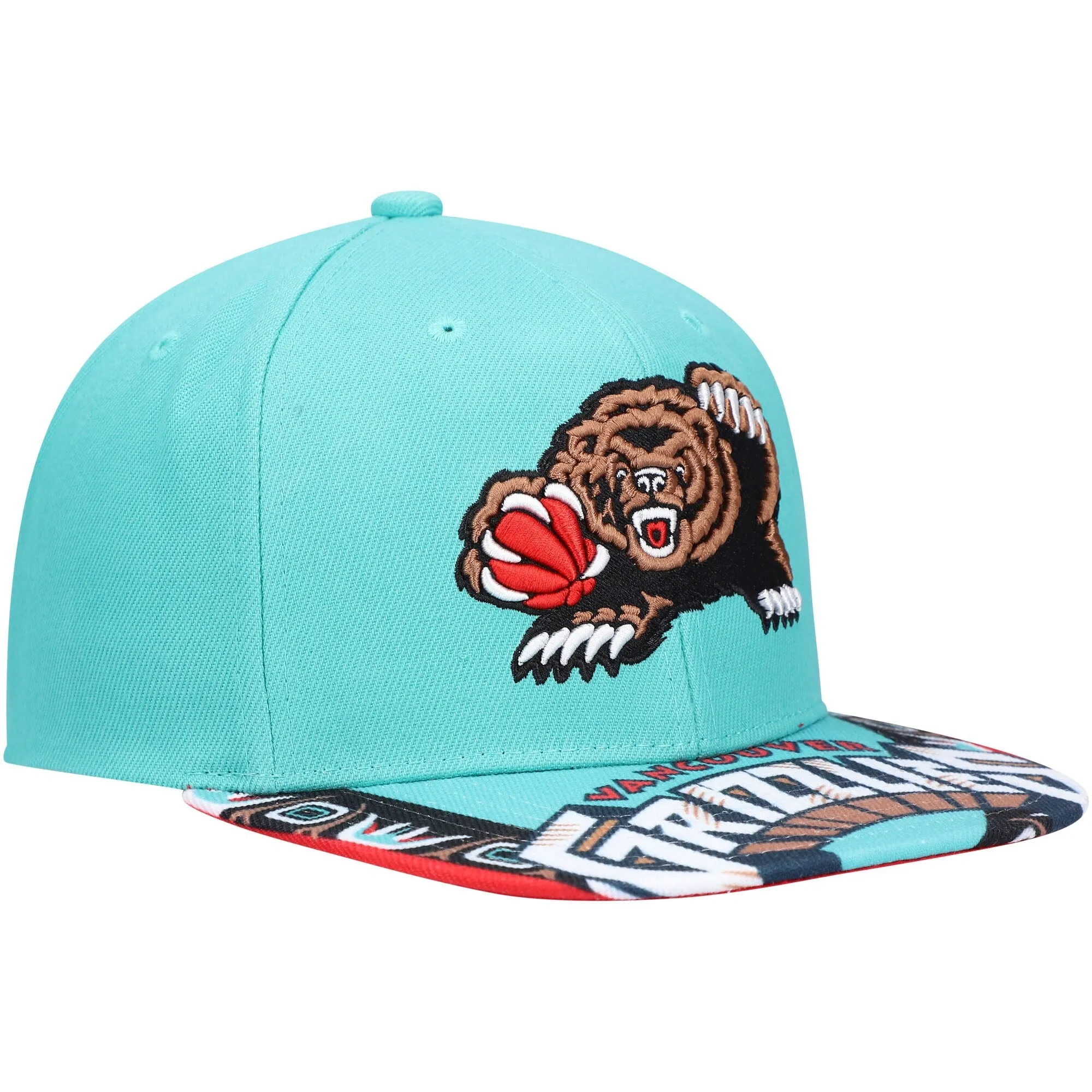 Men's Mitchell & Ness NBA Swingman Pop Snapback Hwc Grizzlies - Teal sold by Zulily product image thumbnail 3