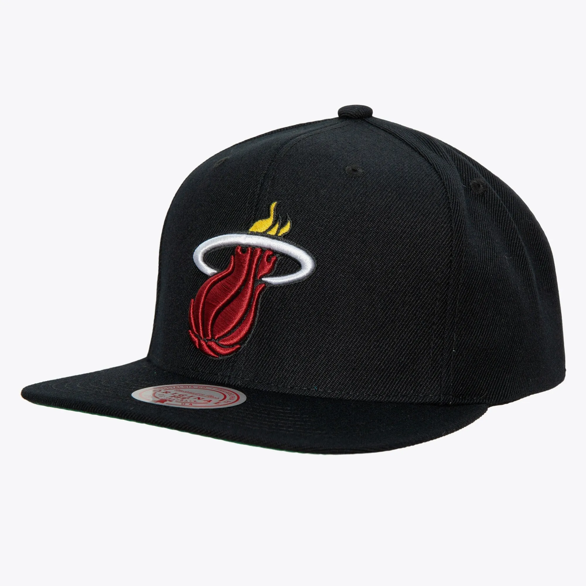 Men's Mitchell & Ness NBA Top Spot Snapback Hwc Heat - Black sold by Zulily
