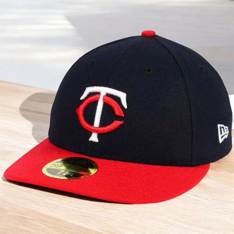 Men's New Era MLB Authentic Collection Low Pro 59Fifty Fitted Cap Minnesota Twins sold by Zulily