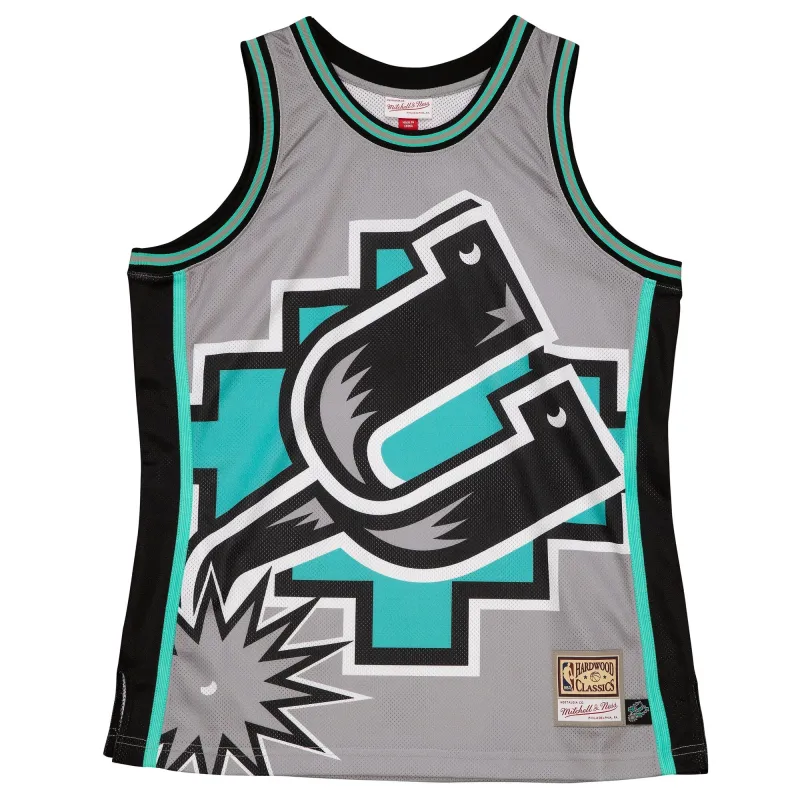 Men's Mitchell & Ness Blown Out Fashion Jersey Spurs sold by Zulily