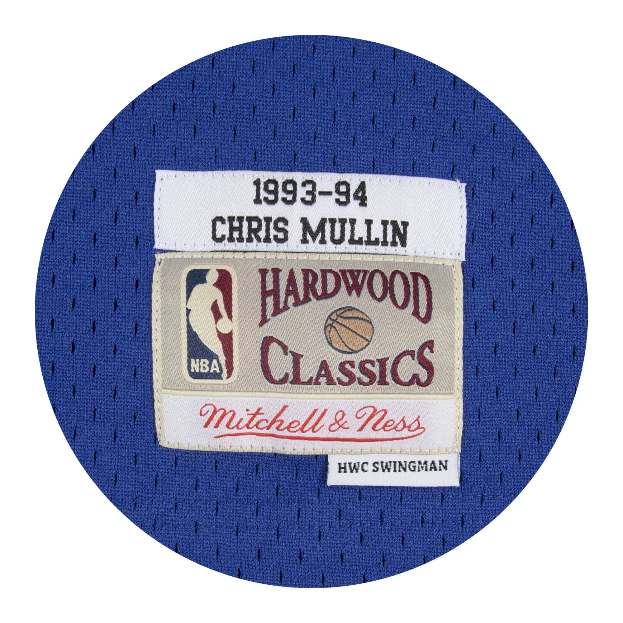 Men's Mitchell & Ness NBA Swingman Jersey Warriors Chris Mullin sold by Zulily product image thumbnail 3