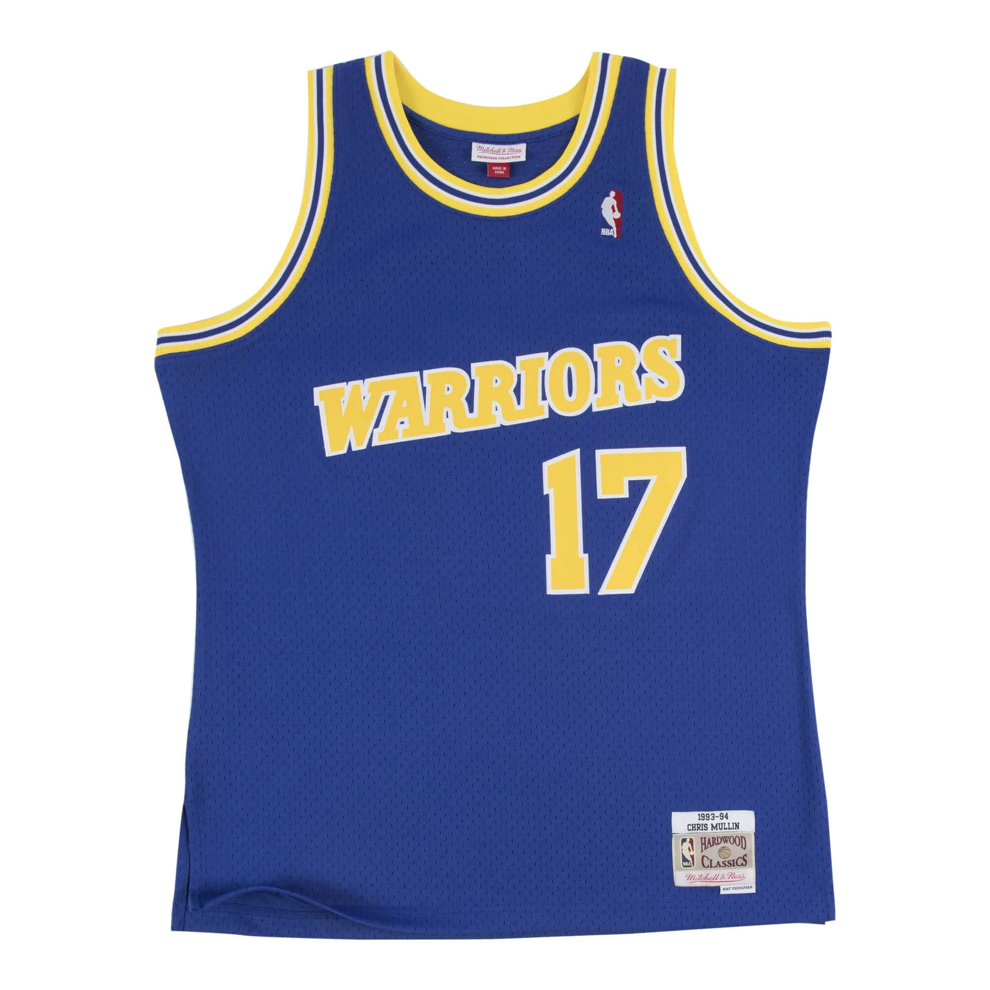 Men's Mitchell & Ness NBA Swingman Jersey Warriors Chris Mullin sold by Zulily