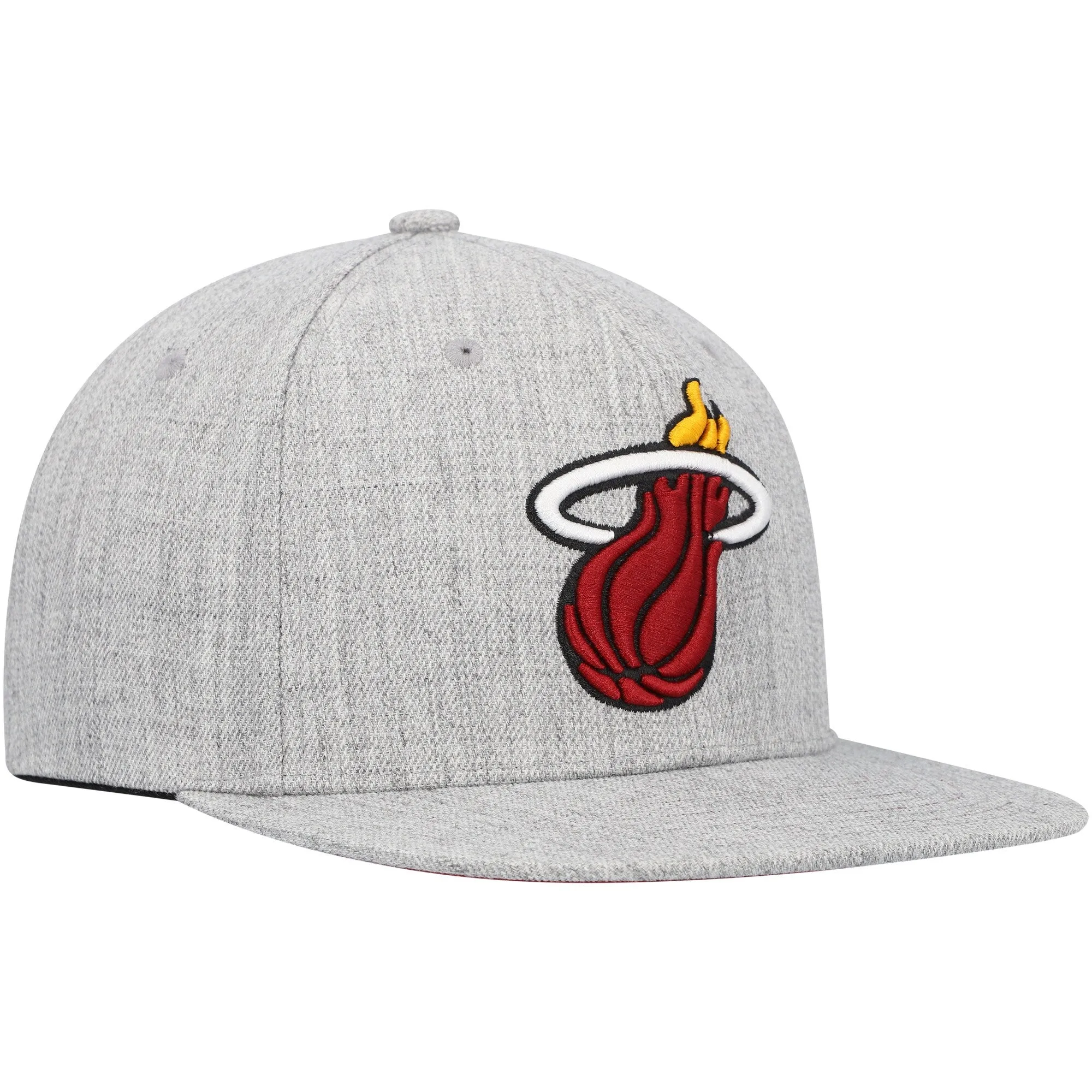 Men's Mitchell & Ness NBA Team Heather 2.0 Snapback Heat - Grey Heather sold by Zulily product image thumbnail 3