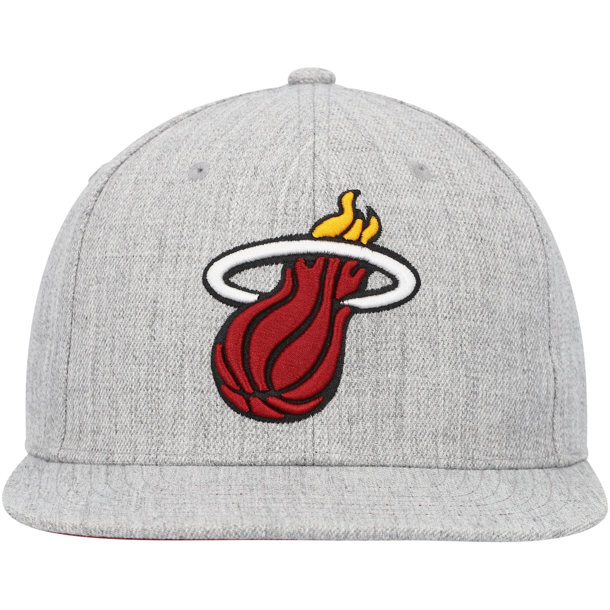Men's Mitchell & Ness NBA Team Heather 2.0 Snapback Heat - Grey Heather sold by Zulily product image thumbnail 2