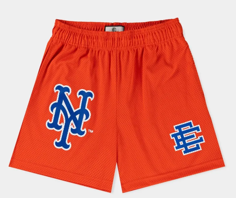 Men's Eric Emanuel Ee Shorts Core Ny Mets sold by Zulily