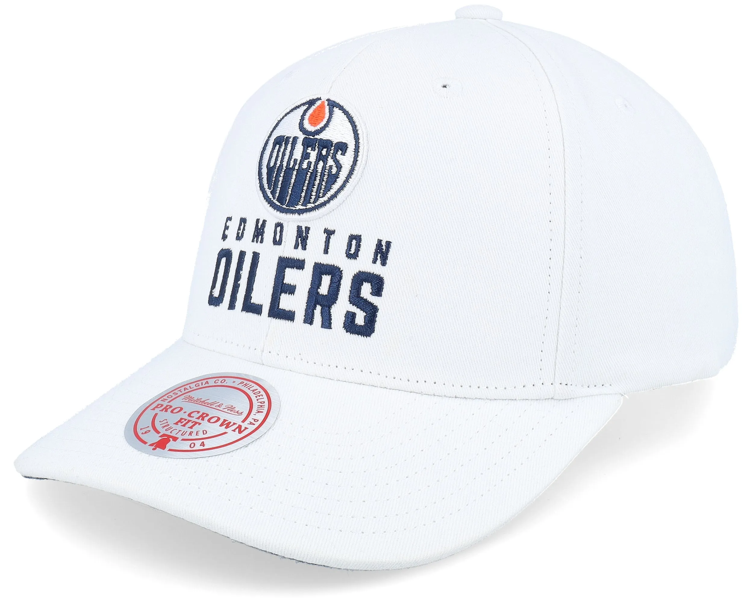 Men's Mitchell & Ness Nhl All In Pro Snapback Oilers sold by Zulily