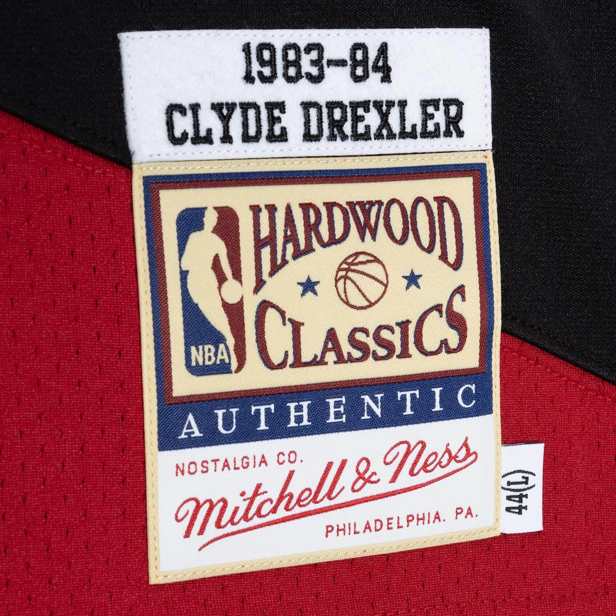 Mitchell & Ness NBA Authentic Jersey Portland Trail Blazers 83 Clyde Drexler sold by Zulily product image thumbnail 4