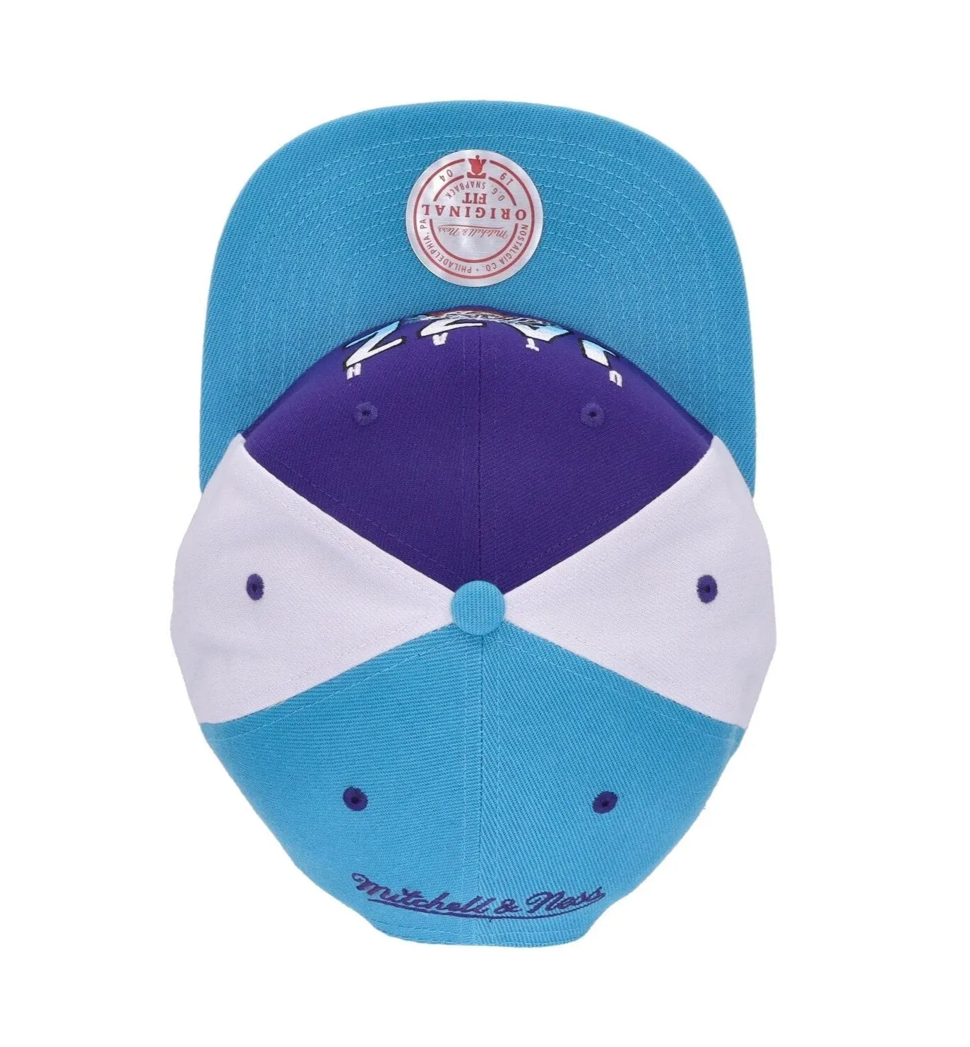 Men's Mitchell & Ness NBA Billboard 2 Snapback Hwc Jazz - Purple-Blue sold by Zulily product image thumbnail 4