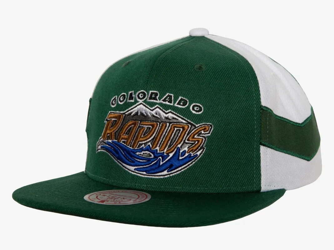 Men's Mitchell & Ness Mls Jersey Hook Snapback Rapids sold by Zulily