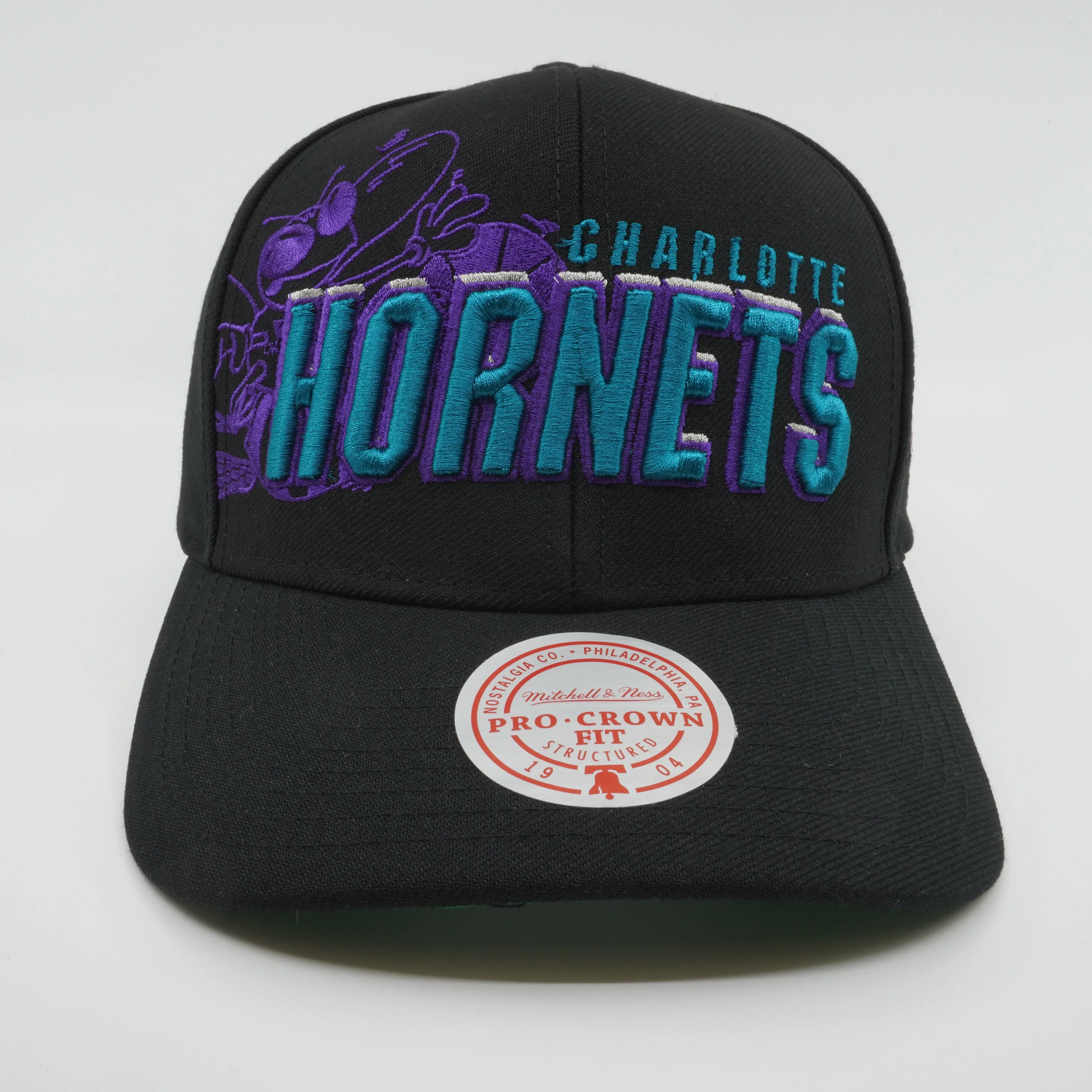 Men's Mitchell & Ness NBA Best In Class Snapback Hwc Hornets - Black sold by Zulily product image thumbnail 2
