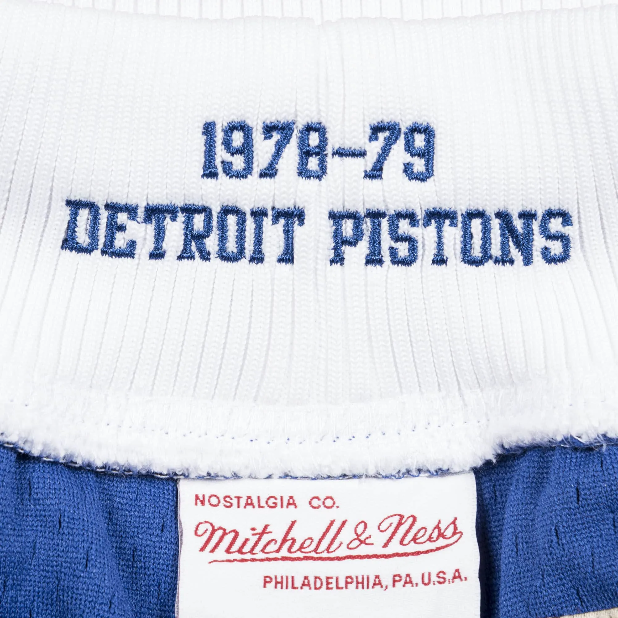 Mitchell & Ness NBA Authentic Road Shorts Detroit Pistons 78-79 sold by Zulily product image thumbnail 5