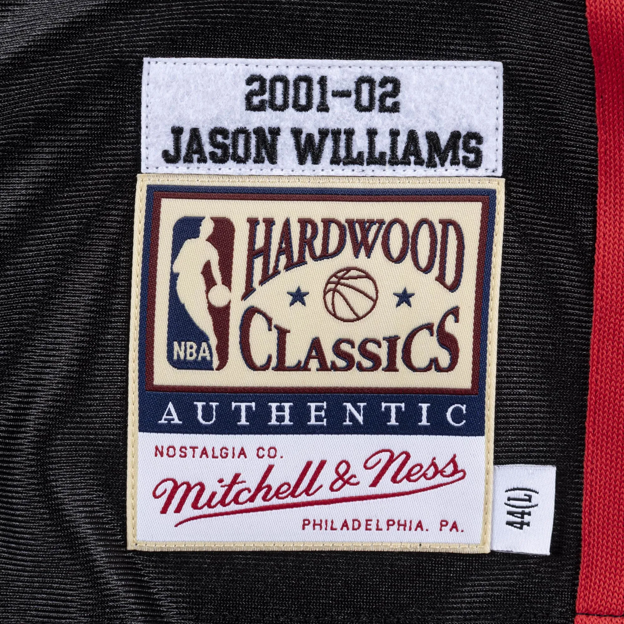 Mitchell & Ness NBA Authentic Jersey Vancouver Grizzlies 01-02 Jason Williams sold by Zulily product image thumbnail 3