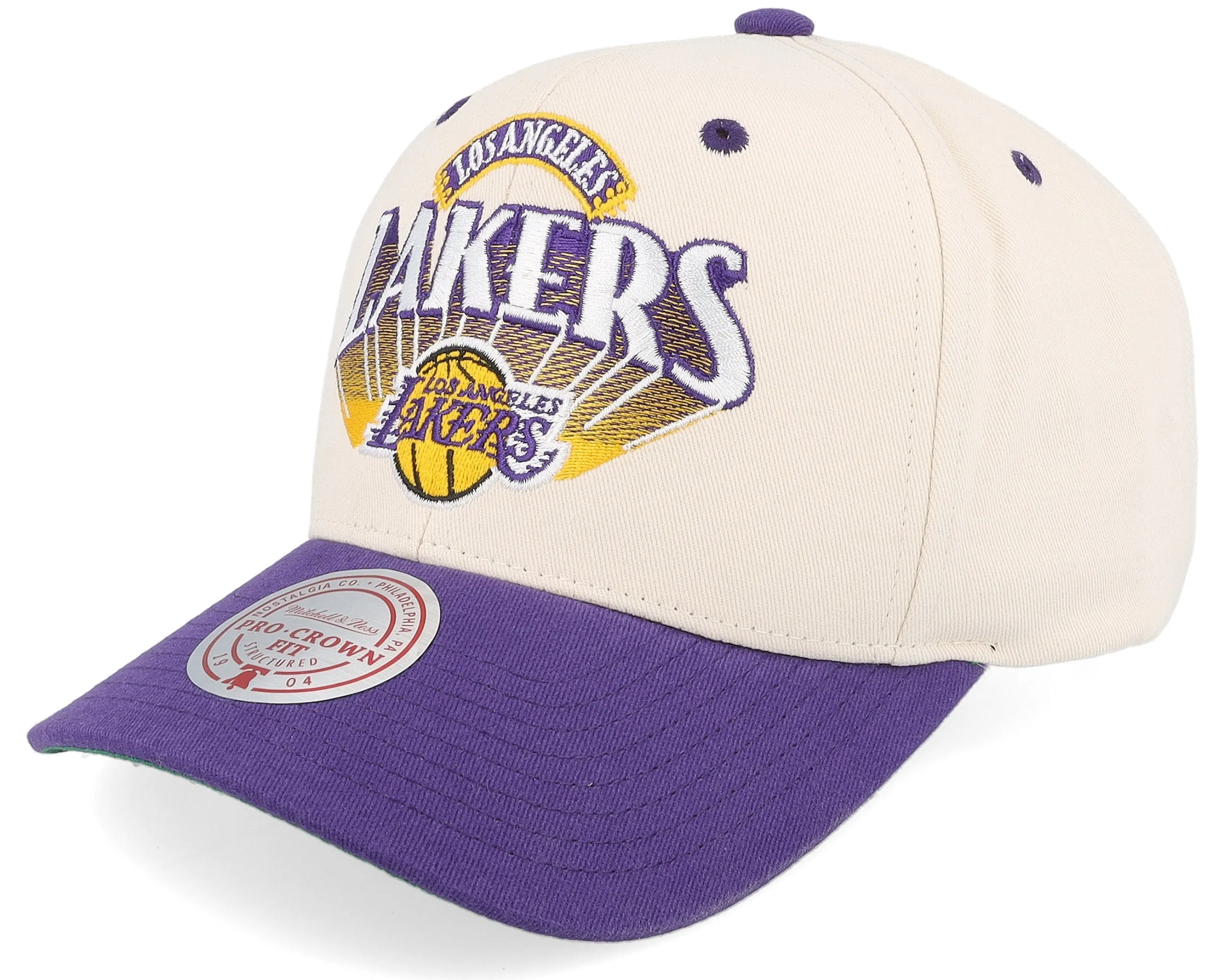 Men's Mitchell & Ness NBA Horizon Pro Snapback Lakers sold by Zulily product image thumbnail 4