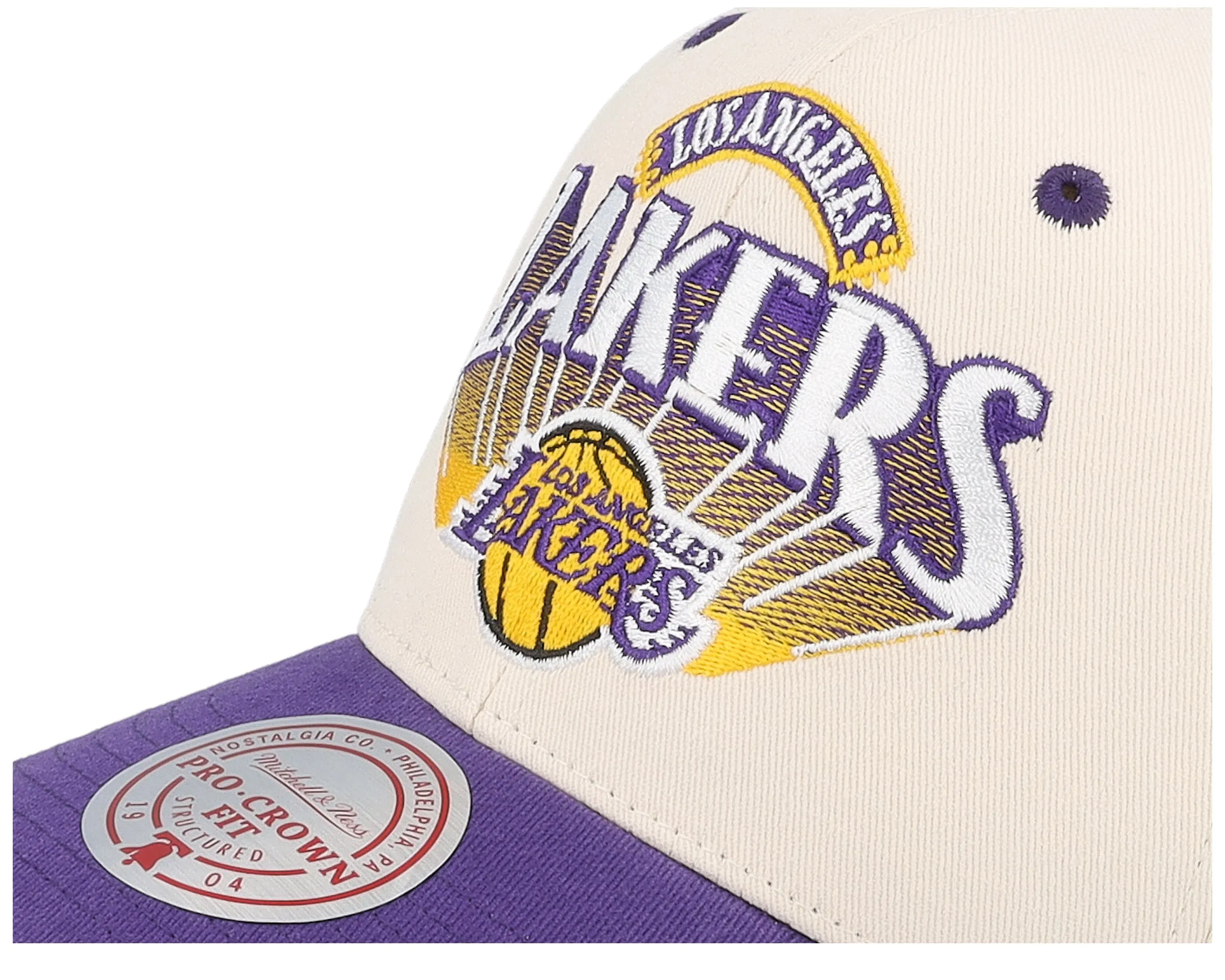 Men's Mitchell & Ness NBA Horizon Pro Snapback Lakers sold by Zulily product image thumbnail 2