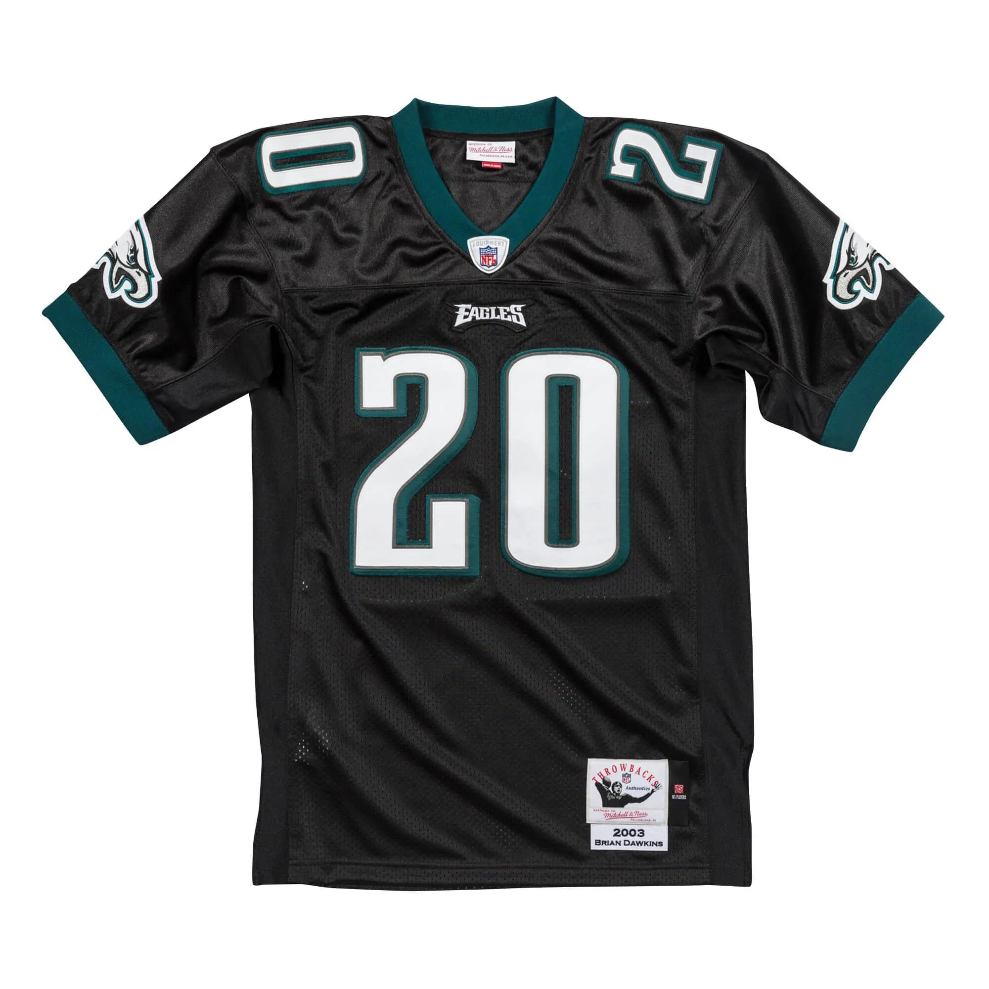 Men's Mitchell & Ness NFL Authentic Alternate Jersey Eagles 2003 Brian Dawkins sold by Zulily product image thumbnail 2