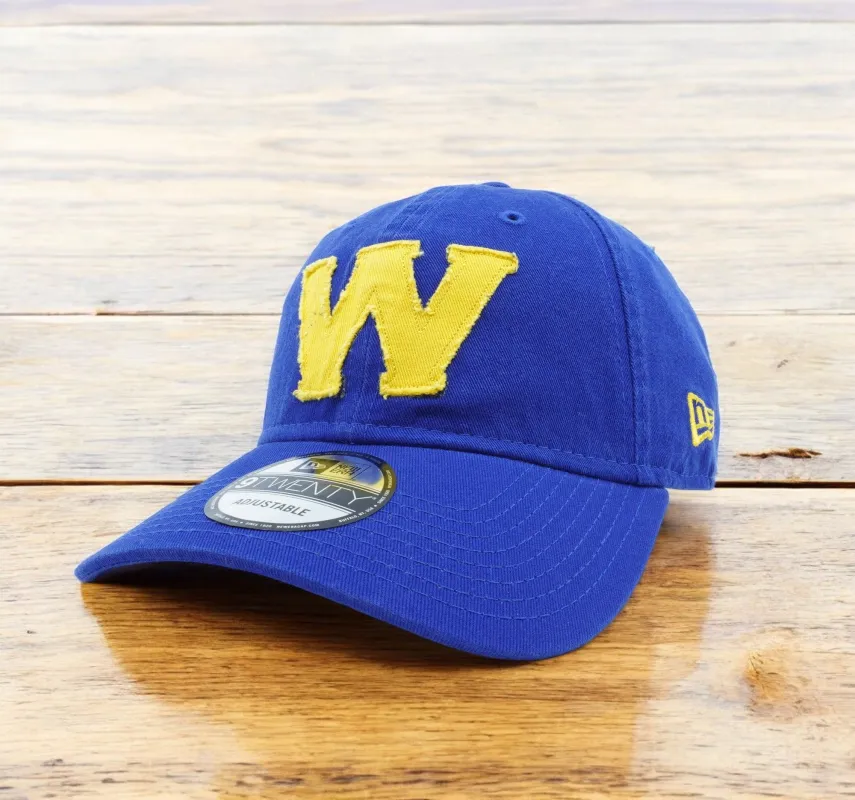 Men's New Era NBA Golden State Warriors Capital Hit 9Twenty Strapback made by New Era