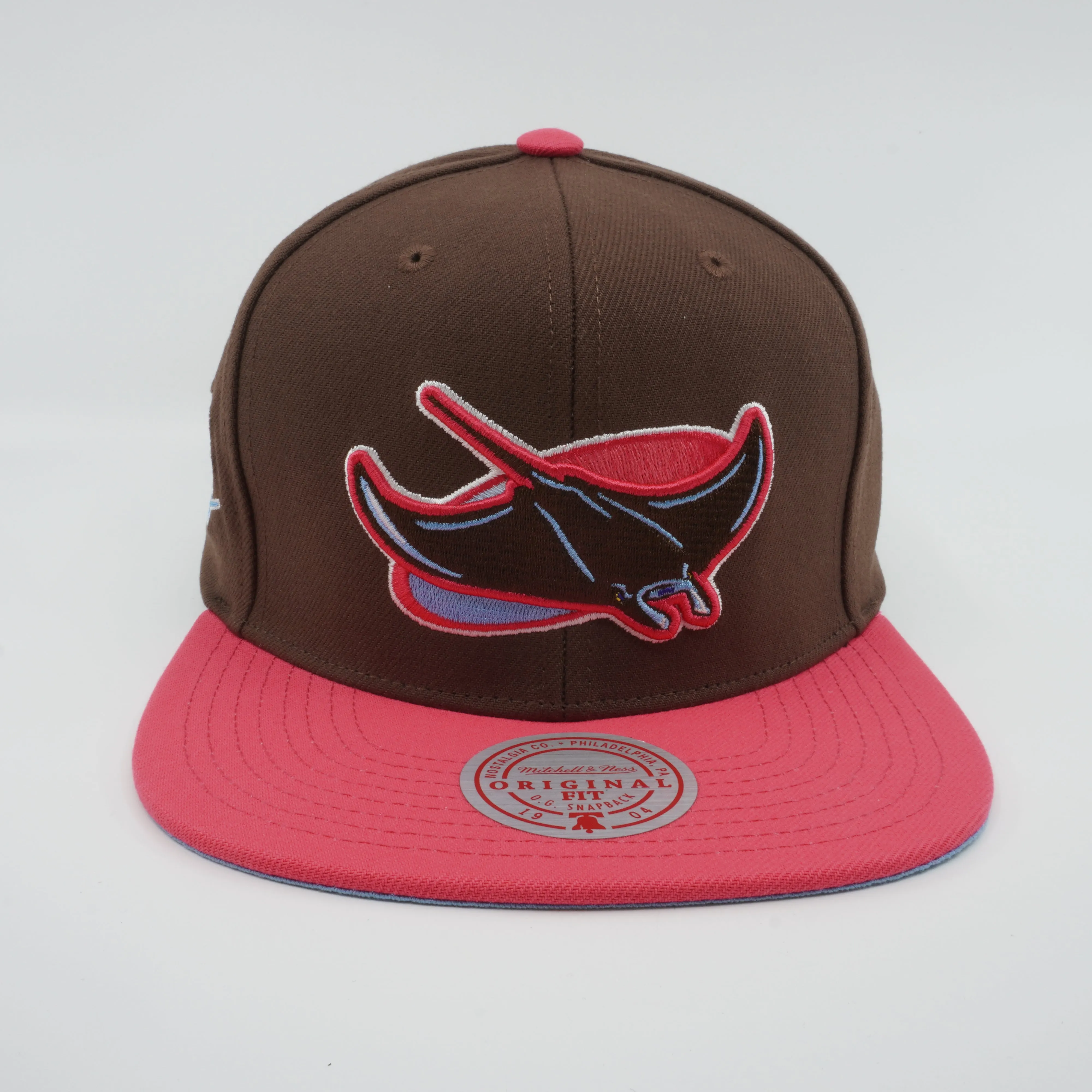 Men's Mitchell & Ness MLB The Damn Snapback Coop Rays - Brown sold by Zulily product image thumbnail 2
