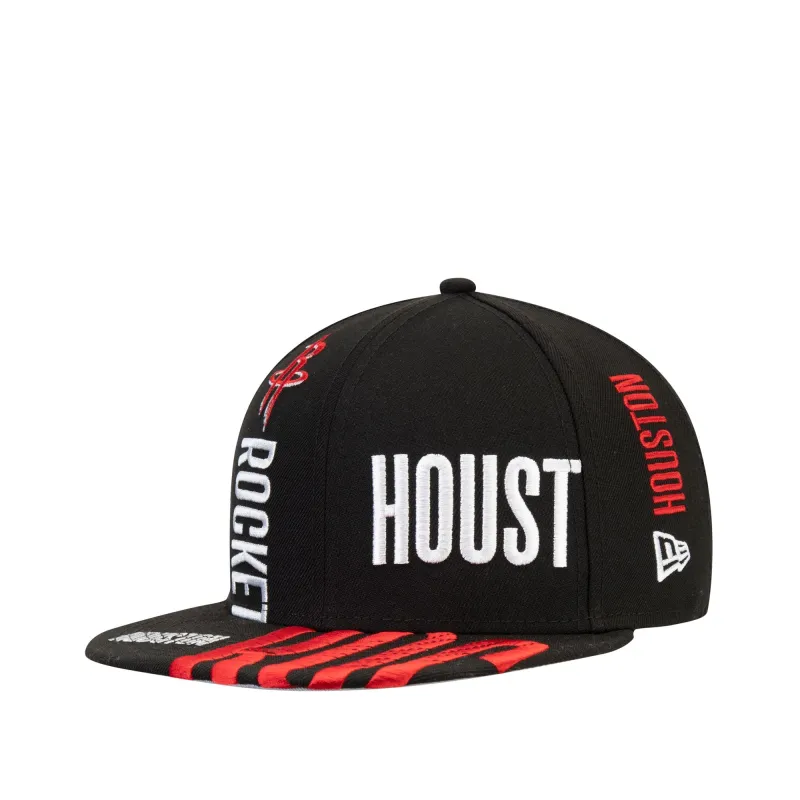 Men's New Era Houston Rockets - Black Tipoff Series 950 Snapback sold by Zulily