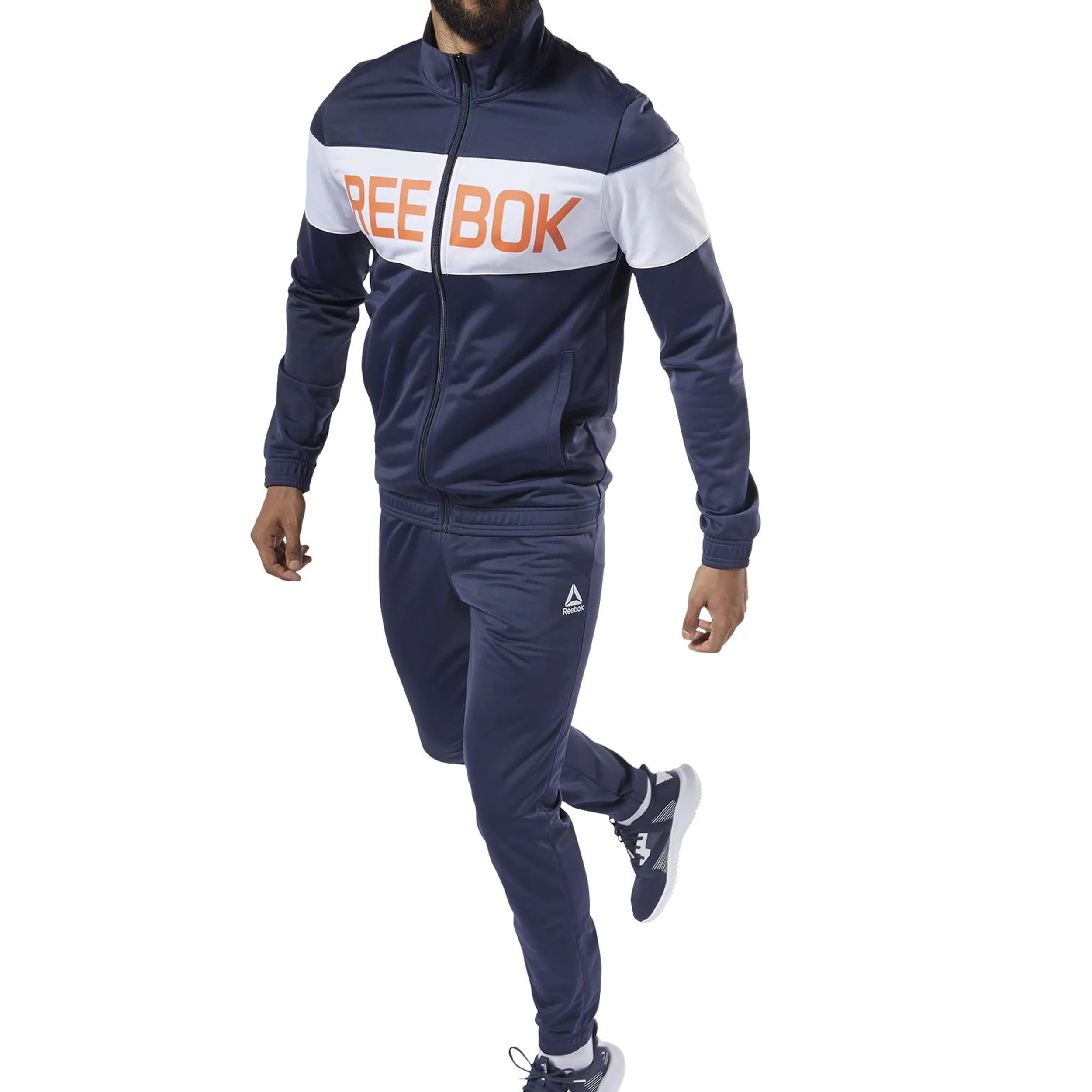 Men's Reebok Training Supply Cuffed Tracksuit sold by Zulily product image thumbnail 2
