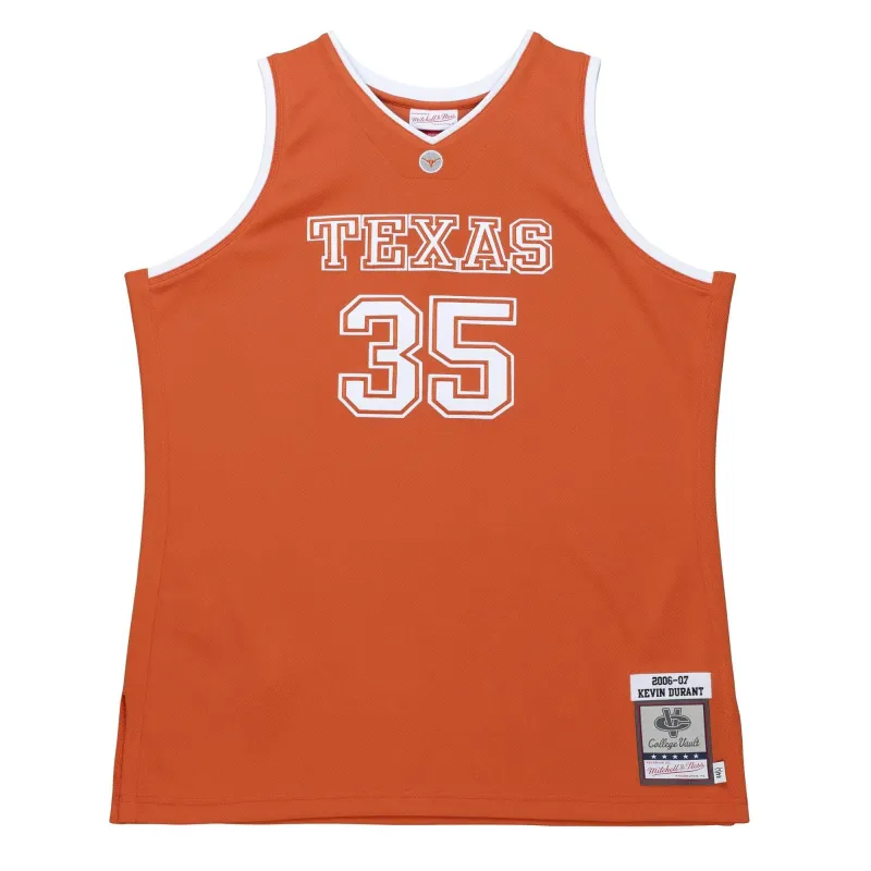 Mitchell & Ness Ncaa Road Jersey Texas Longhorns 2006 Kevin Durant made by Mitchell & Ness