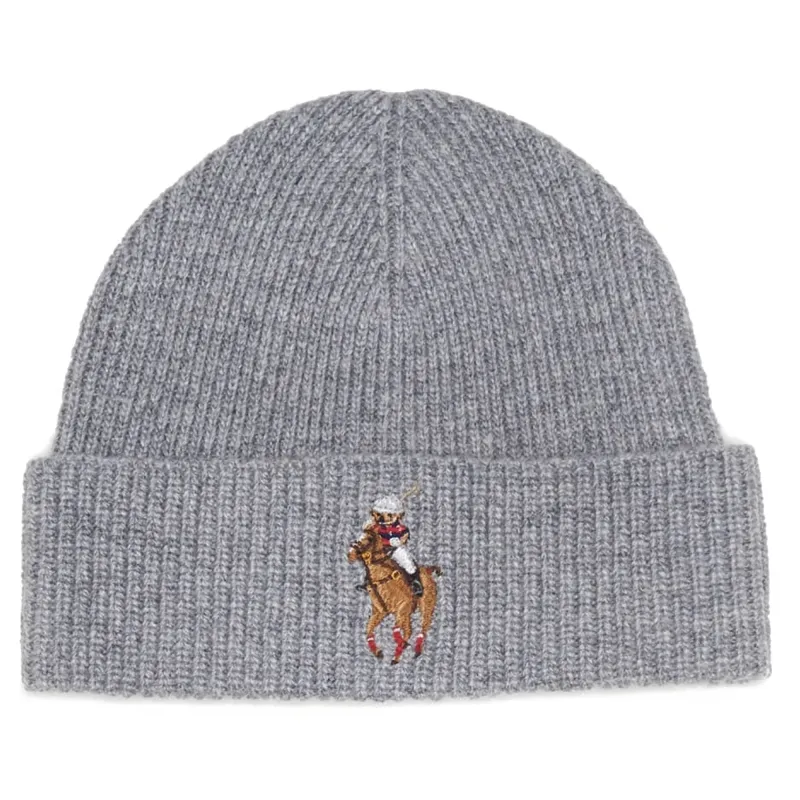 Men's Polo Ralph Lauren Recycled Riding Bear Beanie made by Zulily