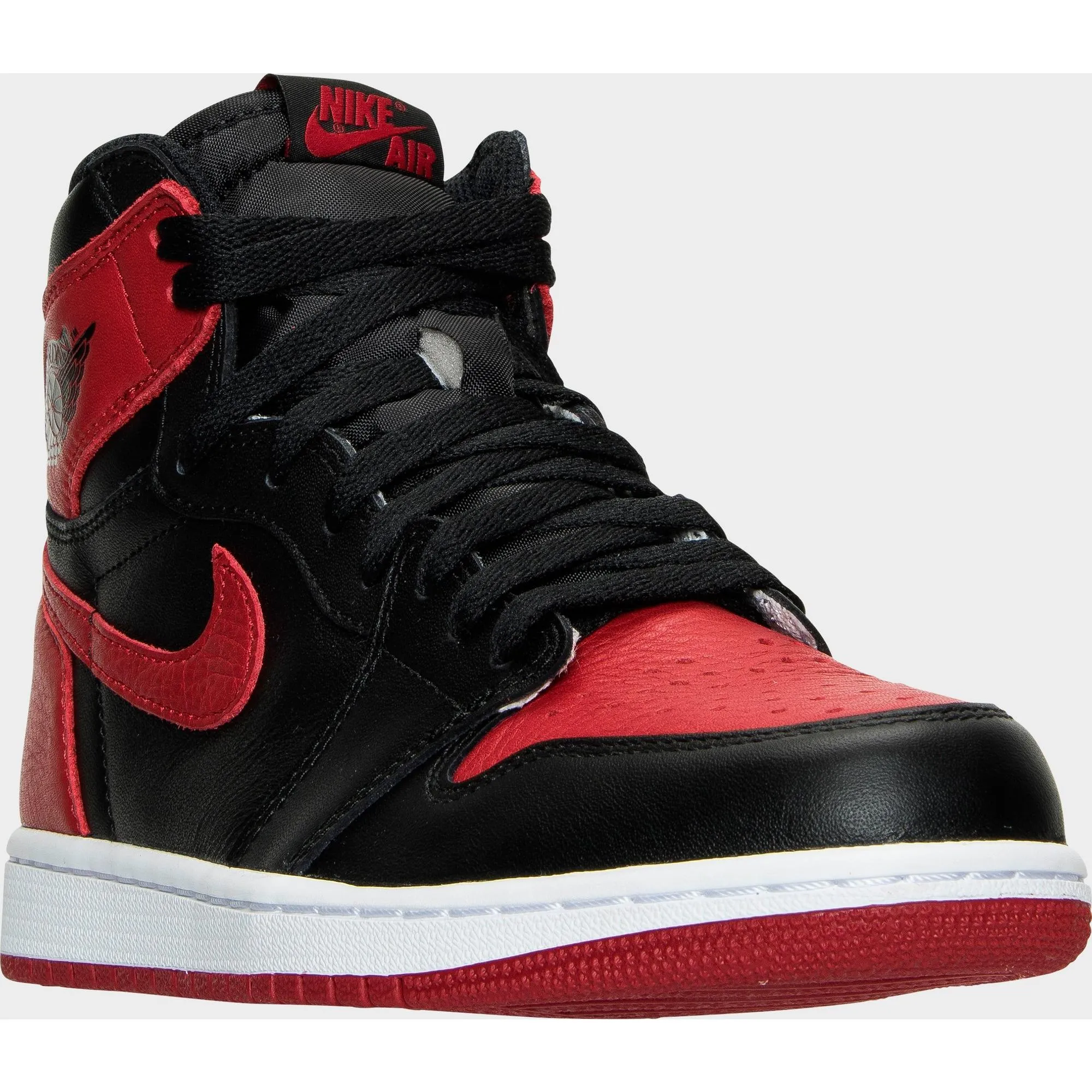 Men's Air Jordan Retro 1 High Og 'Bred Banned (2016)' sold by Zulily product image thumbnail 2