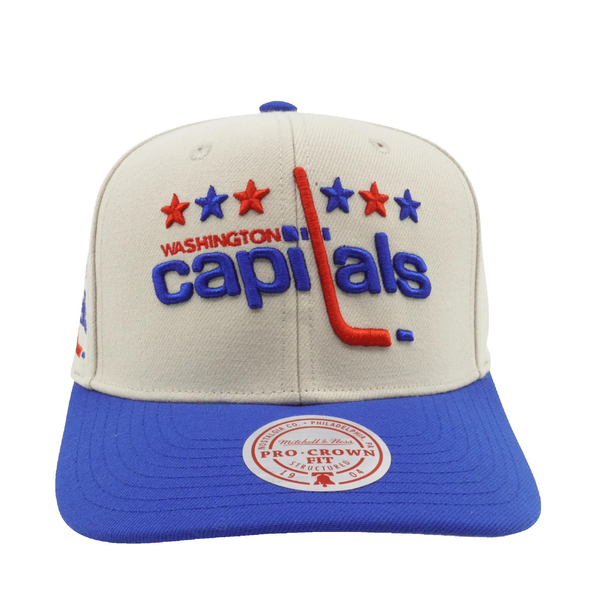 Men's Mitchell & Ness Nhl Game On Pro Snapback Vntg Capitals - Off White sold by Zulily product image thumbnail 2