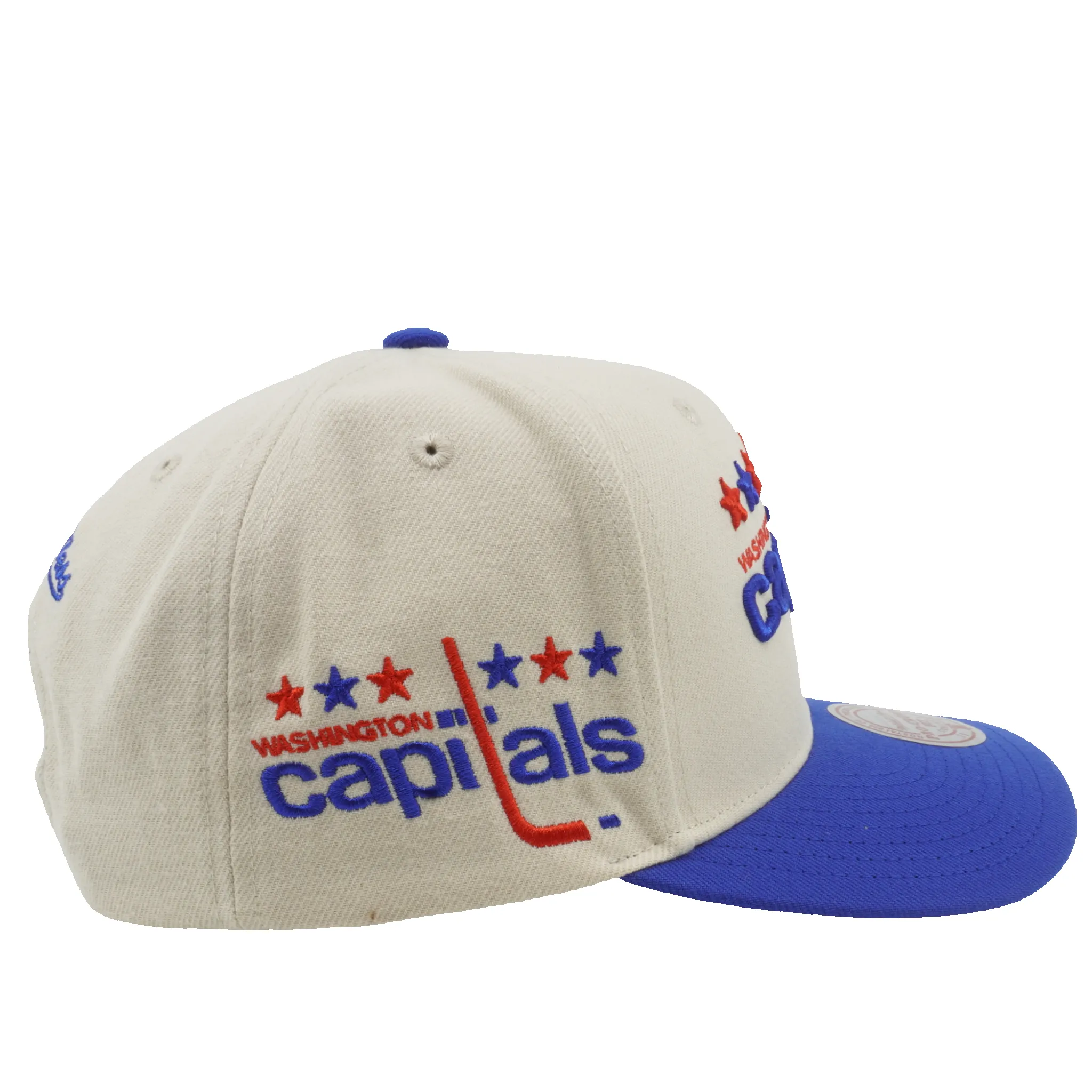 Men's Mitchell & Ness Nhl Game On Pro Snapback Vntg Capitals - Off White sold by Zulily product image thumbnail 4