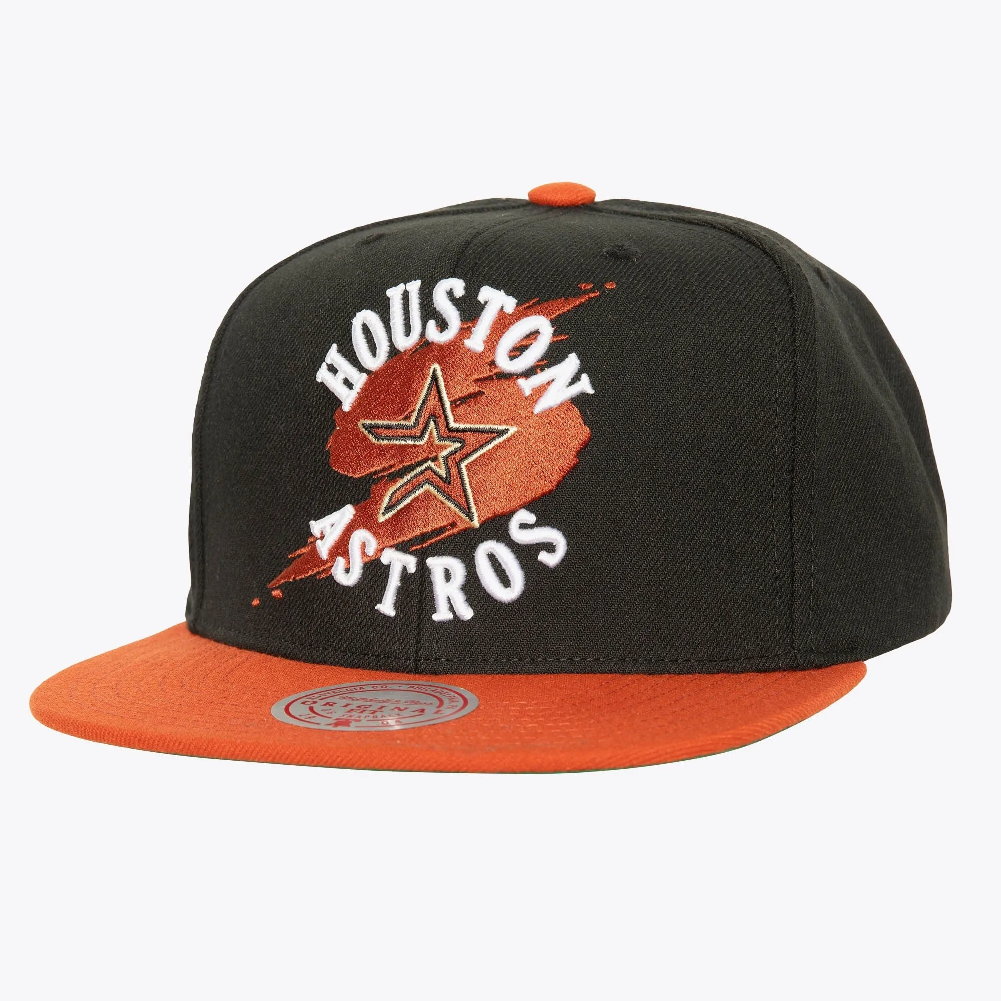 Men's Mitchell & Ness MLB Circle Splash Snapback Coop Astros sold by Zulily