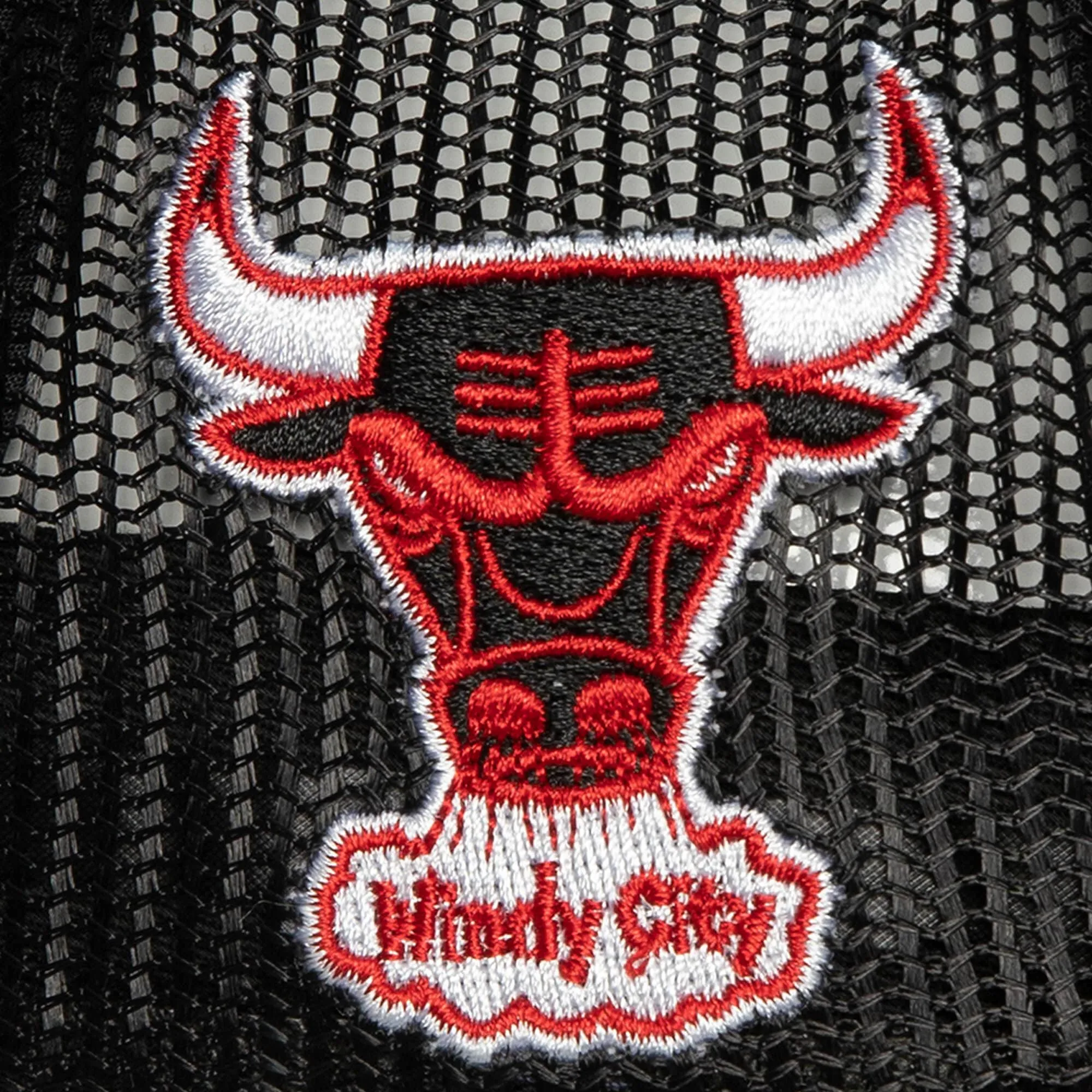 Men's Mitchell & Ness NBA Logo Remix Trucker Snapback Hwc Bulls sold by Zulily product image thumbnail 3