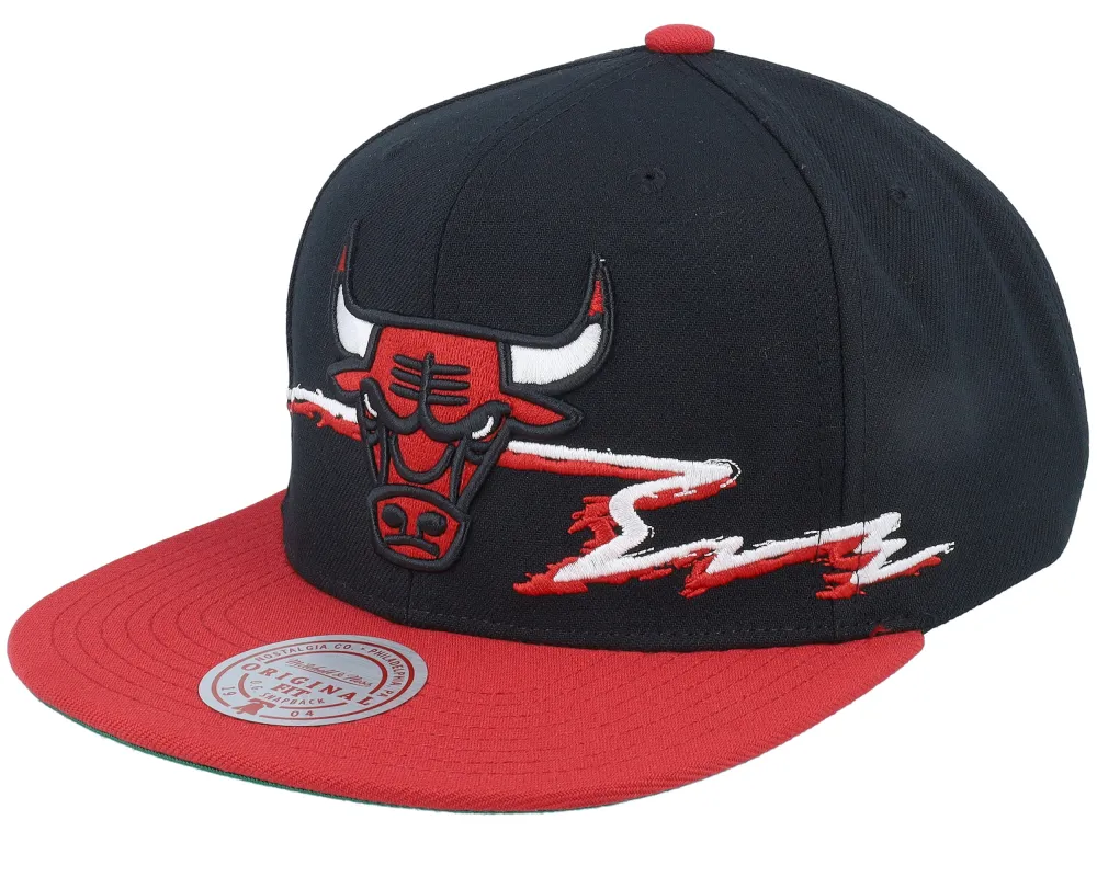 Men's Mitchell & Ness NBA Life Line Snapback Bulls sold by Zulily